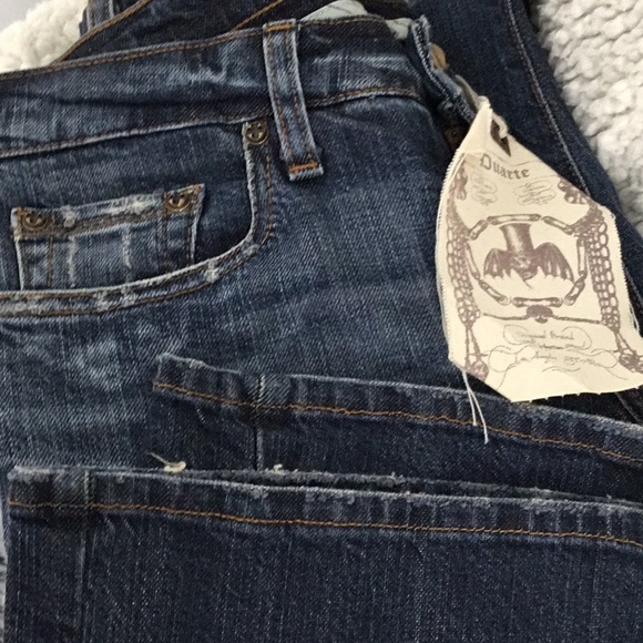 DUARTE Straight Leg Jeans Sz 27 NWT - Picture 11 of 16